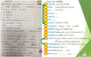 Checklist-คำฟ้อง