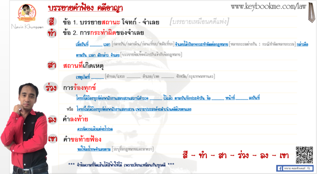 บรรยายฟ้อง-คดีอาญา